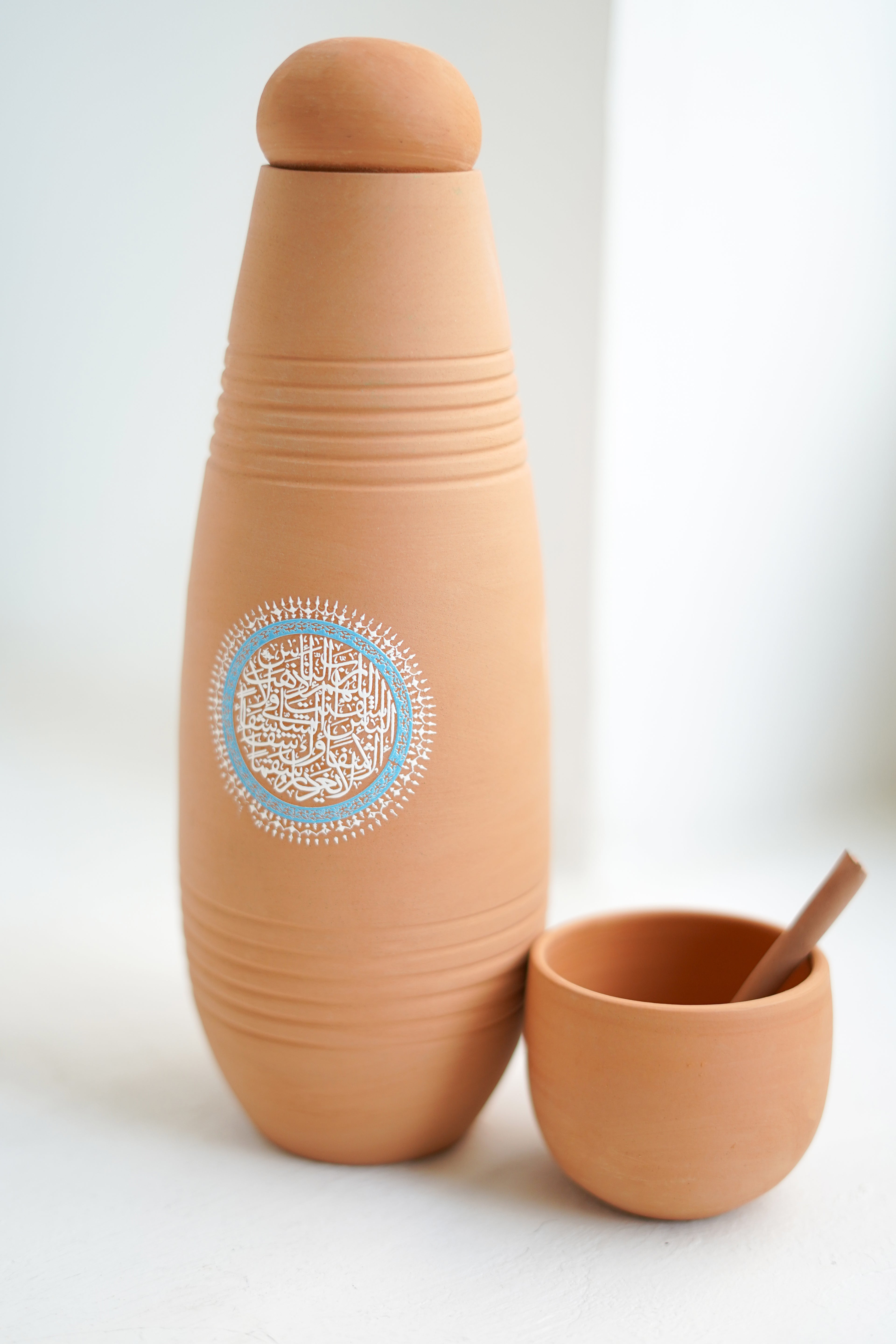 White Islamic Design